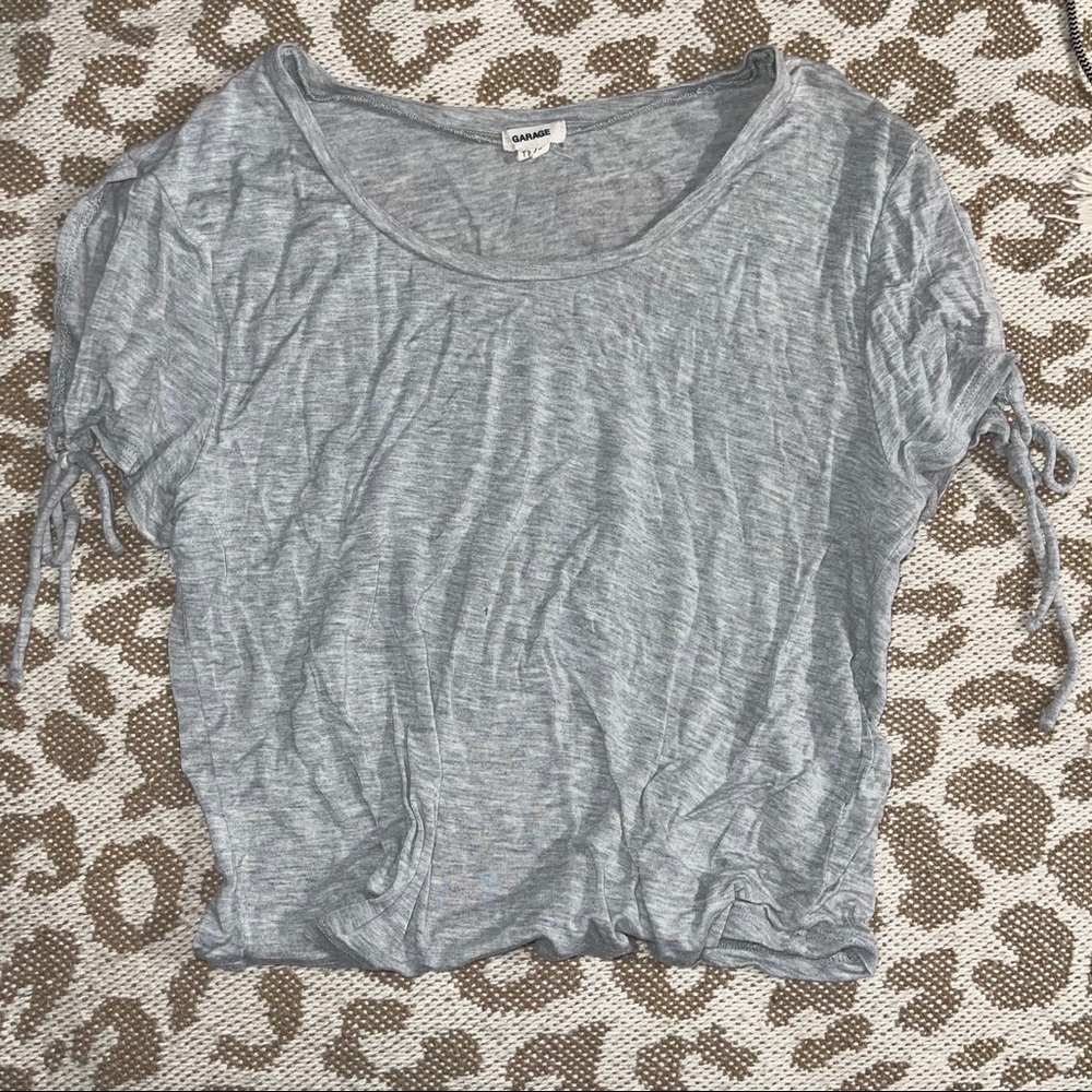 Garage Open Tie T shirt